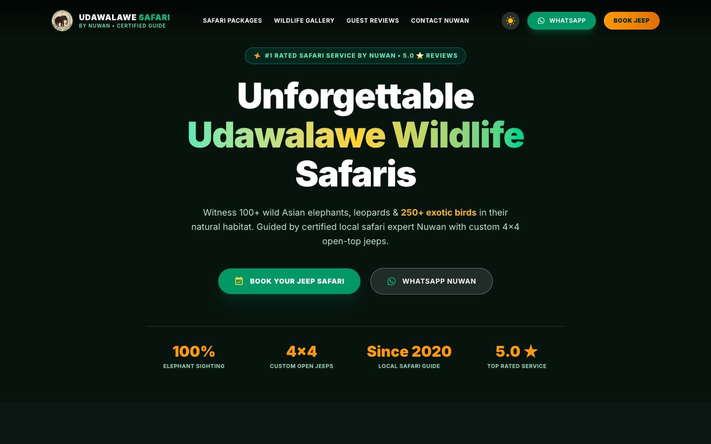Udawalawa Safari